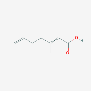 3-Methylhepta-2,6-dienoic acid