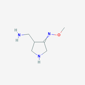 4-aminomethylpyrrolidin-3-one O-methyloxime