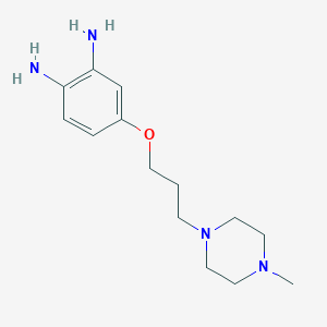 4-(3-(4-Methylpiperazin-1-yl)propoxy)benzene-1,2-diamine