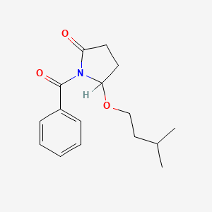 molecular formula C16H21NO3 B8444726 BRN 4755619 CAS No. 136410-20-3