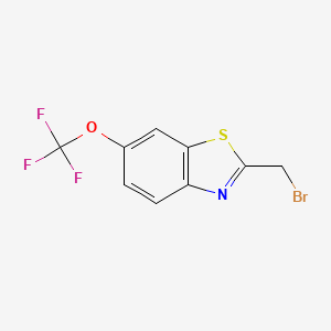 Benzothiazole, 2-(bromomethyl)-6-(trifluoromethoxy)-