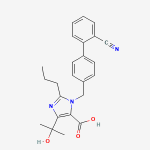 1-(2'-Cyanobiphenyl-4-yl)methyl-4-(1-hydroxy-1-methylethyl)-2-propylimidazole-5-carboxylic acid