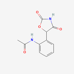 5-(2-Acetamidophenyl)oxazolidine-2,4-dione