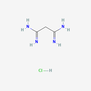 molecular formula C3H9ClN4 B8445167 propanebis(imidamide) hydrochloride 