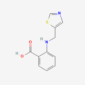 2-[(Thiazol-5-ylmethyl)-amino]-benzoic acid