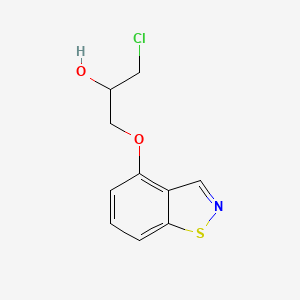 1-(1,2-Benzisothiazol-4-yloxy)-3-chloropropan-2-ol