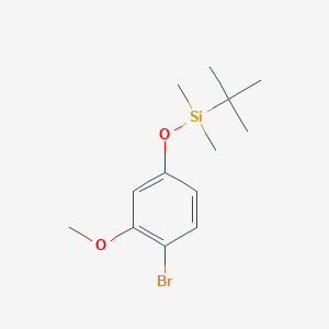 (4-Bromo-3-methoxyphenoxy)(tert-butyl)dimethylsilane