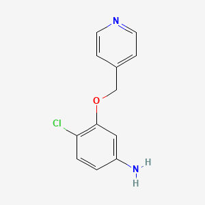 4-Chloro-3-(pyridin-4-ylmethoxy)-phenylamine