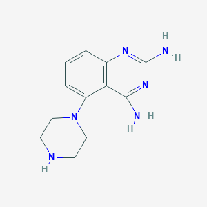 5-Piperazin-1-yl-quinazoline-2,4-diamine
