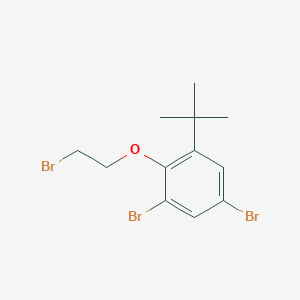 1,5-Dibromo-(2-bromoethoxy)-3-tert-butylbenzene