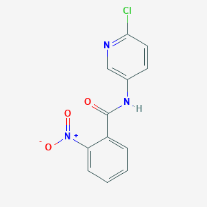N-(6-chloropyridin-3-yl)-2-nitrobenzamide