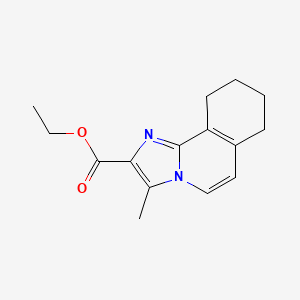 Ethyl 3-methyl-7,8,9,10-tetrahydroimidazo[2,1-a]isoquinoline-2-carboxylate