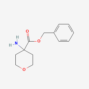 4-Aminotetrahydropyran-4-carboxylic acid benzyl ester