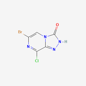 6-bromo-8-chloro-2H-[1,2,4]triazolo[4,3-a]pyrazin-3-one