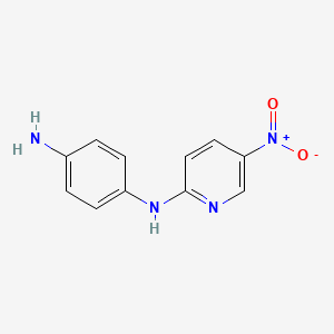 N-(5-nitropyridin-2-yl) para-phenylenediamine