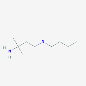 molecular formula C10H24N2 B8445753 n1-Butyl-n1,3-dimethylbutane-1,3-diamine 