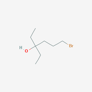 6-Bromo-3-ethyl-3-hexanol