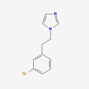 1-[2-(3-Bromophenyl)ethyl]-1H-imidazole