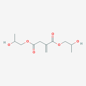 molecular formula C11H18O6 B084460 Bis(2-hydroxypropyl) methylenesuccinate CAS No. 13824-30-1