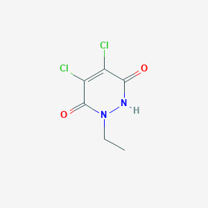 2-ethyl-4,5-dichloro-6-hydroxy-3(2H)pyridazinone