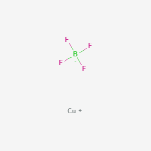 molecular formula BCuF4 B084462 copper(1+);tetrafluoroborate CAS No. 14708-11-3