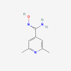 N-hydroxy-2,6-dimethyl-isonicotinamidine