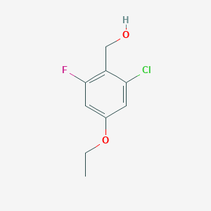 2-Chloro-6-fluoro-4-ethoxy-benzylalcohol