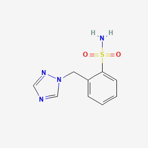 2-[(1H-1,2,4-triazol-1yl)methyl]benzenesulfonamide