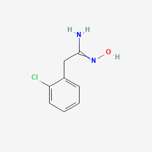 2-(2-chlorophenyl)-N-hydroxyethanimidamide
