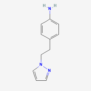 1-[2-(4-aminophenyl)ethyl]-1H-pyrazole