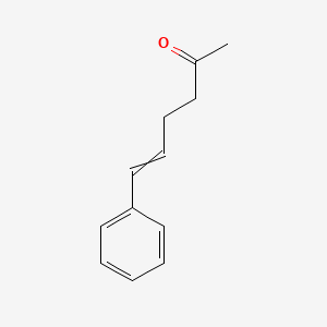 molecular formula C12H14O B8446352 6-Phenyl-5-hexen-2-one CAS No. 69371-59-1