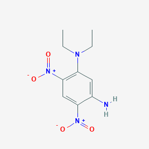 1-Amino-3-diethylamino-4,6-dinitrobenzene