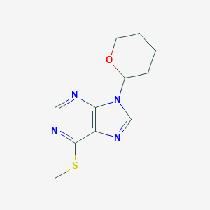 6-Methylsulfanyl-9-(oxan-2-yl)purine