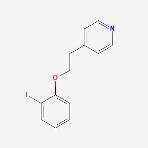 4-(2-(2-Iodophenoxy)ethyl)pyridine