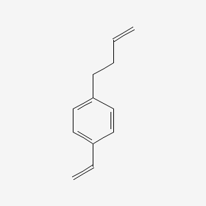 molecular formula C12H14 B8447435 p-(3-Butenyl)styrene 
