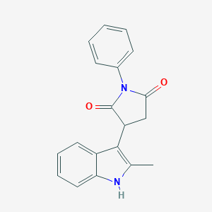 3-(2-Methyl-1h-indol-3-yl)-1-phenylpyrrolidine-2,5-dione