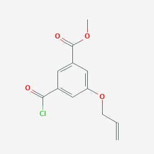 3-Allyloxy-5-chlorocarbonyl-benzoic acid methyl ester