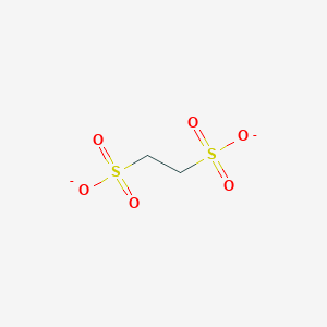 molecular formula C2H4O6S2-2 B8448843 Ethane-1,2-disulfonate 