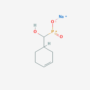 Sodium (3-cyclohexen-1-ylhydroxymethyl)phosphinate