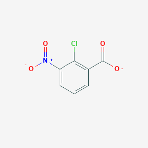 molecular formula C7H3ClNO4- B8449086 2-Chloro-3-nitrobenzoate 