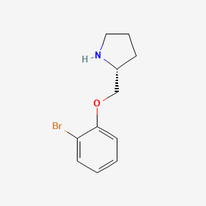 (2R)-2-[(2-Bromophenoxy)methyl]pyrrolidine