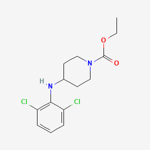 Ethyl 4-[(2,6-dichlorophenyl)amino]-1-piperidinecarboxylate