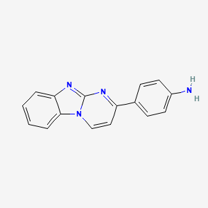 4-(Benzo[4,5]imidazo[1,2-a]pyrimidin-2-yl)aniline
