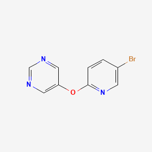 5-(5-Bromopyridin-2-yloxy)pyrimidine