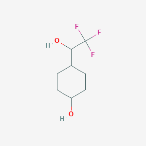 4-(1-Hydroxy-2,2,2-trifluoroethyl)cyclohexanol