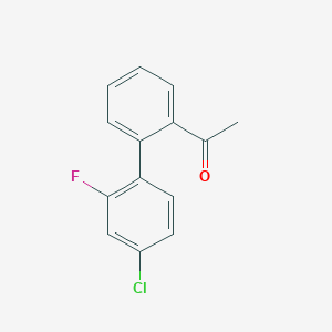 1-(4'-Chloro-2'-fluoro-1,1'-biphenyl-2-yl)ethanone