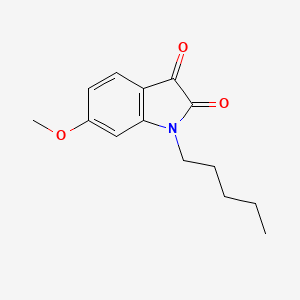 1-Pentyl-6-methoxy-isatin