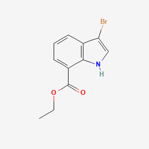 Ethyl 3-bromoindole-7-carboxylate