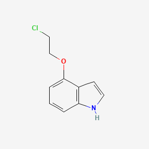 4-(2-chloroethoxy)-1H-indole