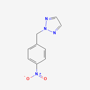 2-[(4-Nitrophenyl)methyl]triazole